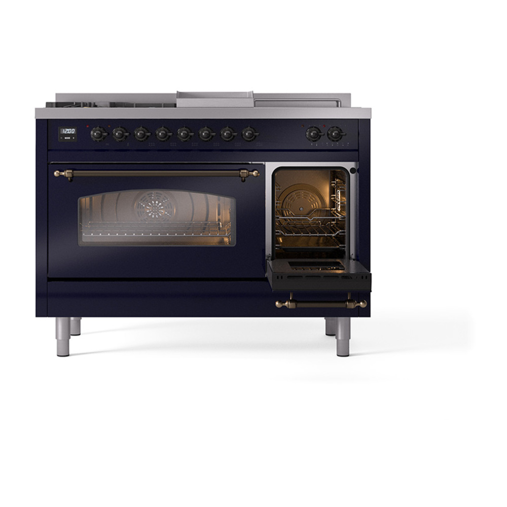Nostalgie II 48 inch Dual Fuel Range UP48FSNMPMBBLP