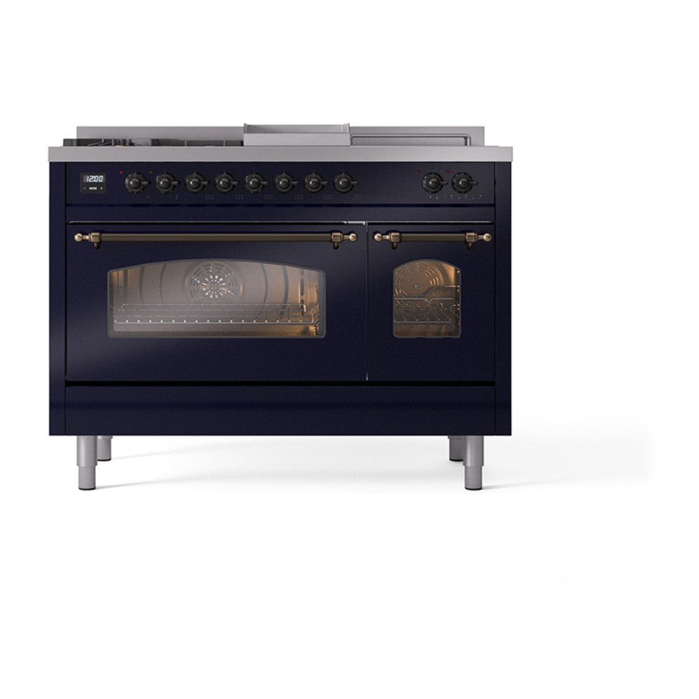 Nostalgie II 48 inch Dual Fuel Range UP48FSNMPMBB