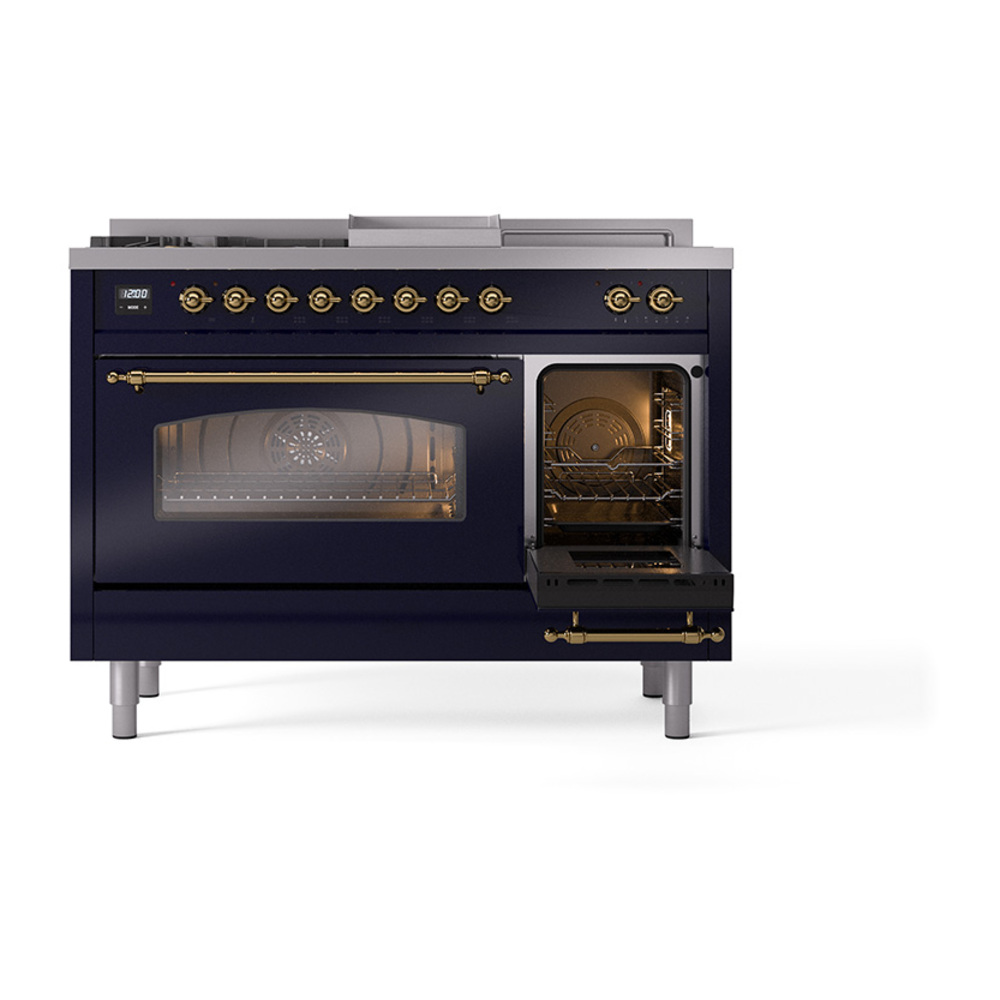 Nostalgie II 48 inch Dual Fuel Range UP48FSNMPMBGLP