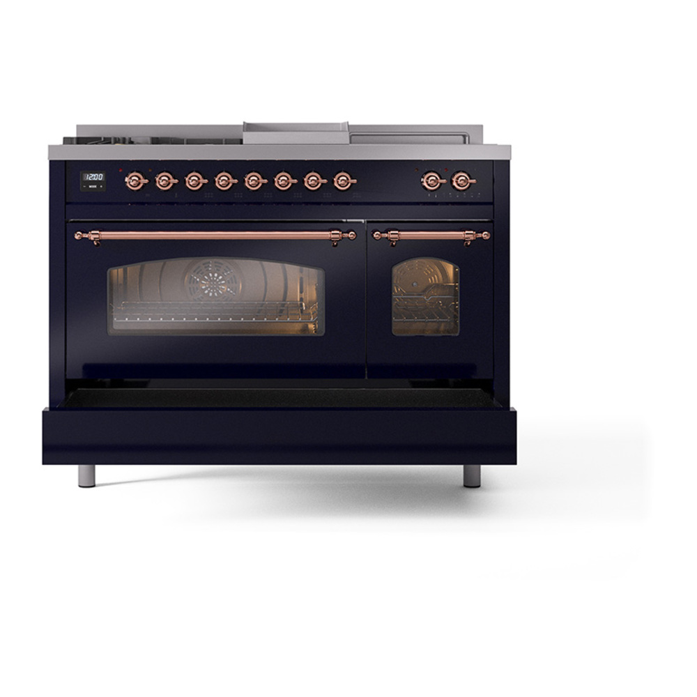 Nostalgie II 48 inch Dual Fuel Range UP48FSNMPMBPLP