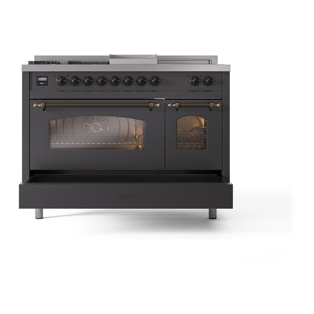 Nostalgie II 48 inch Dual Fuel Range UP48FSNMPMGBLP
