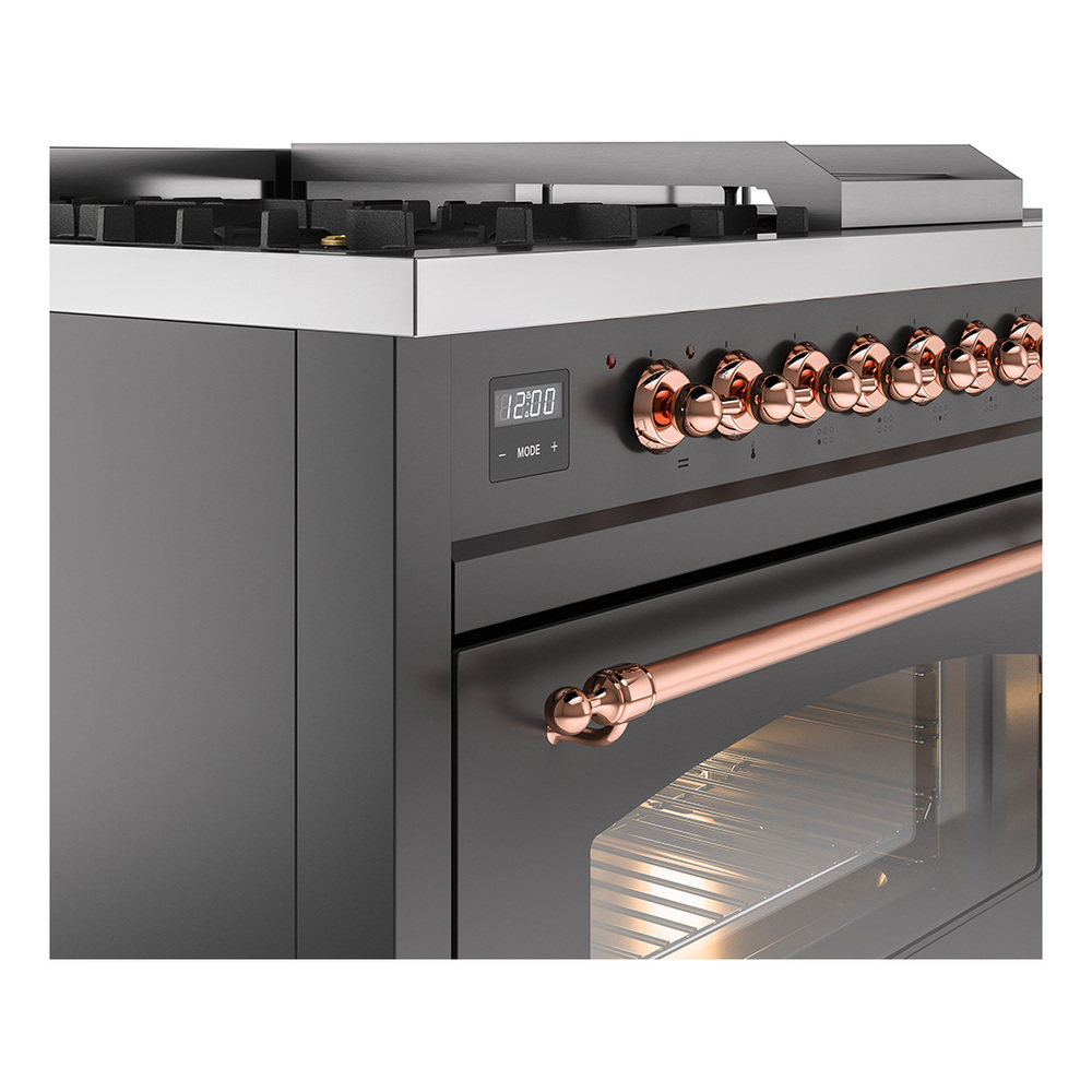 Nostalgie II 48 inch Dual Fuel Range UP48FSNMPMGPLP