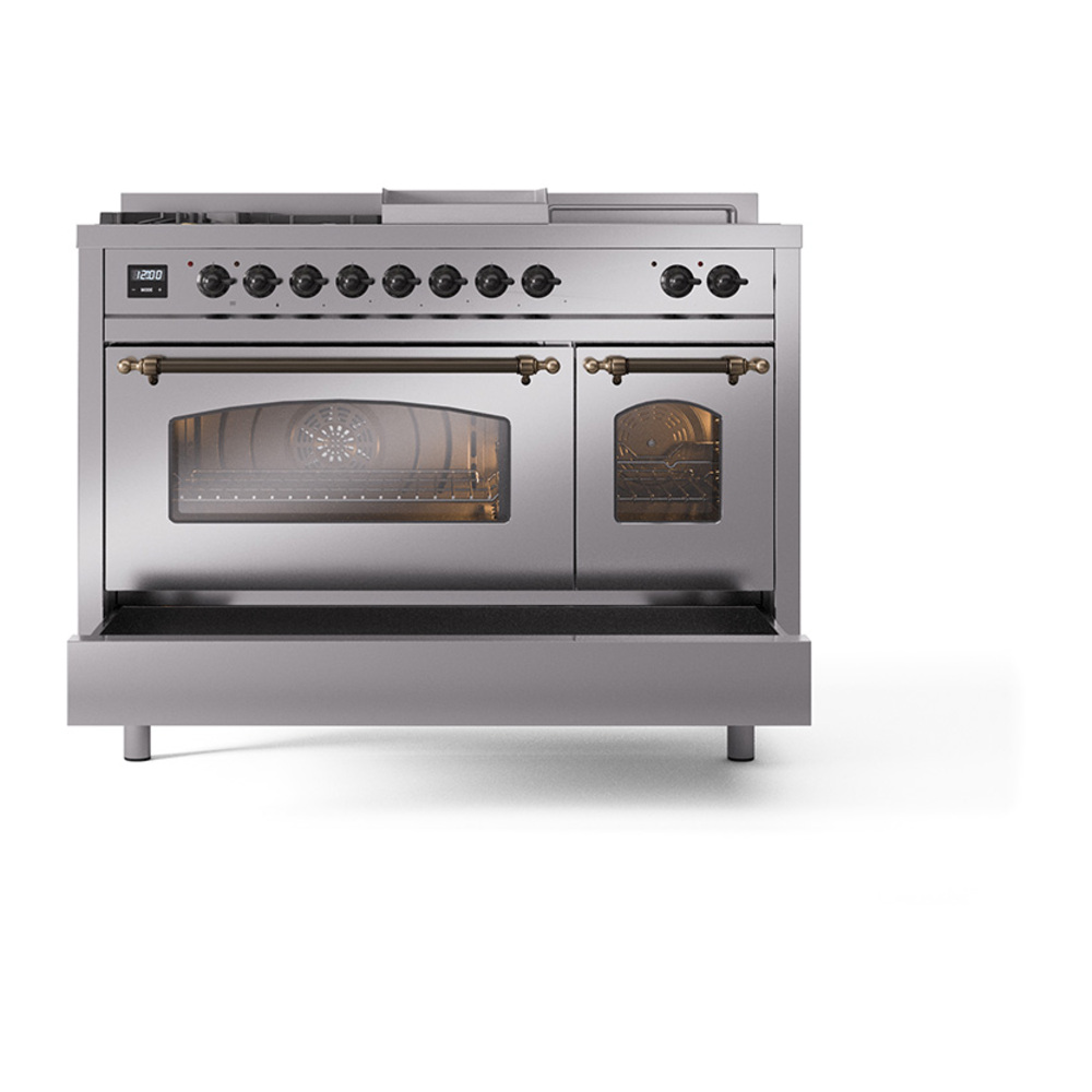 Nostalgie II 48 inch Dual Fuel Range UP48FSNMPSSBLP