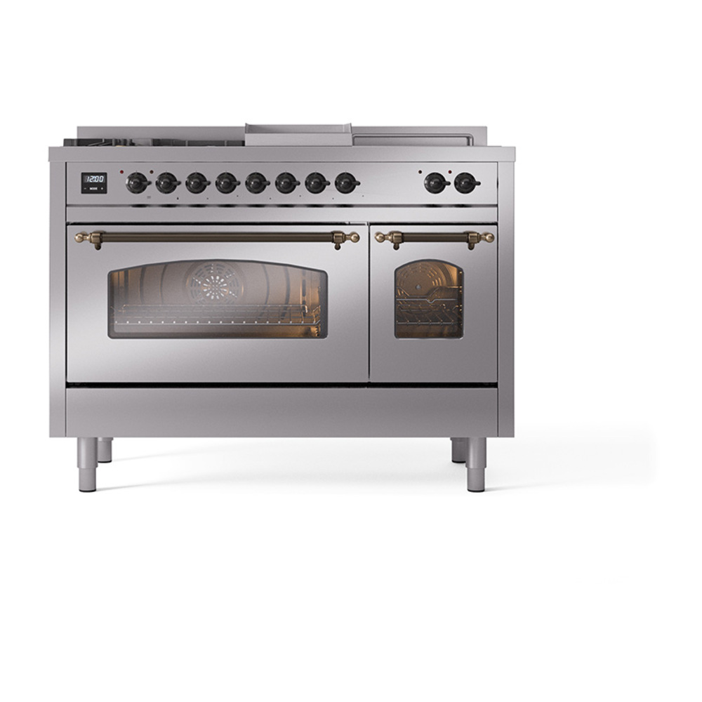 Nostalgie II 48 inch Dual Fuel Range UP48FSNMPSSB