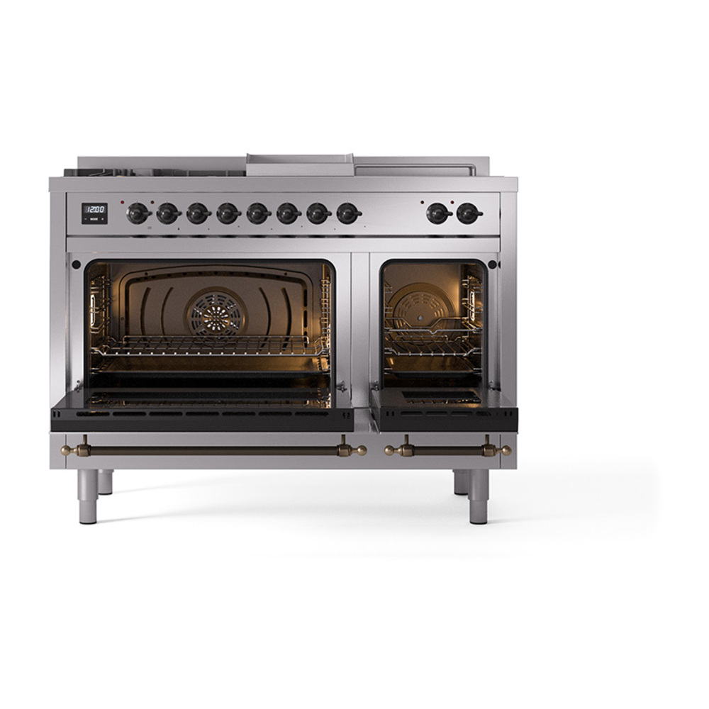 Nostalgie II 48 inch Dual Fuel Range UP48FSNMPSSB