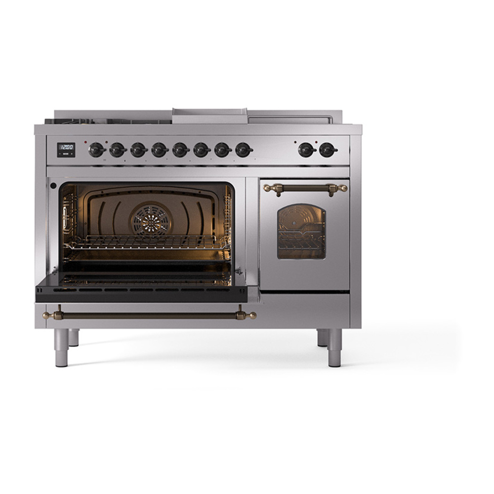 Nostalgie II 48 inch Dual Fuel Range UP48FSNMPSSB