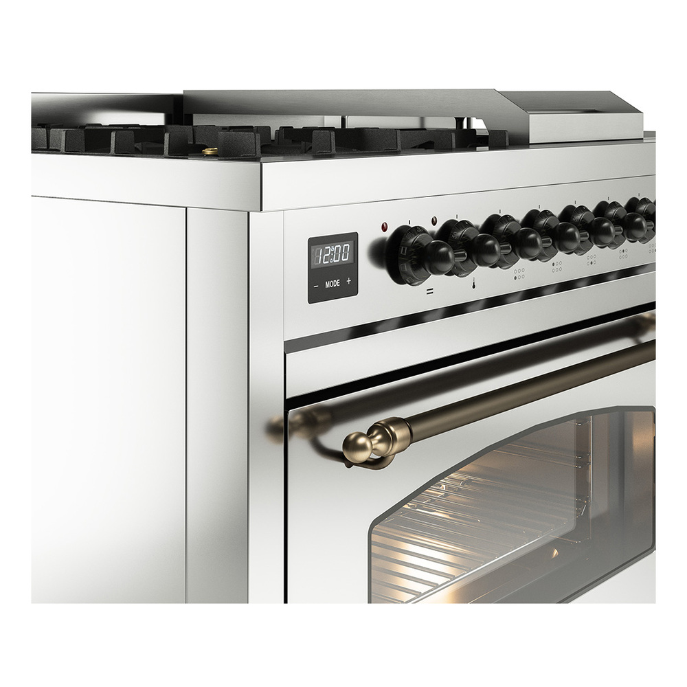 Nostalgie II 48 inch Dual Fuel Range UP48FSNMPSSB