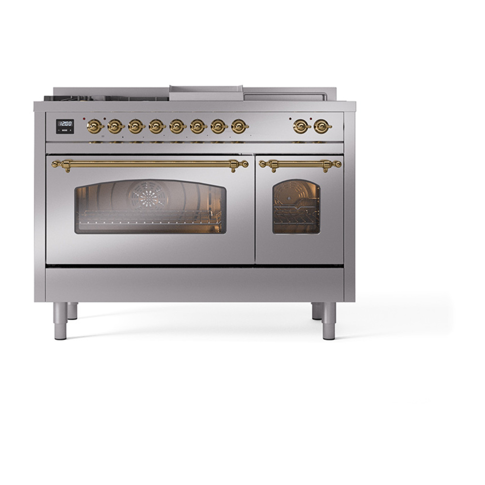 Nostalgie II 48 inch Dual Fuel Range UP48FSNMPSSGLP