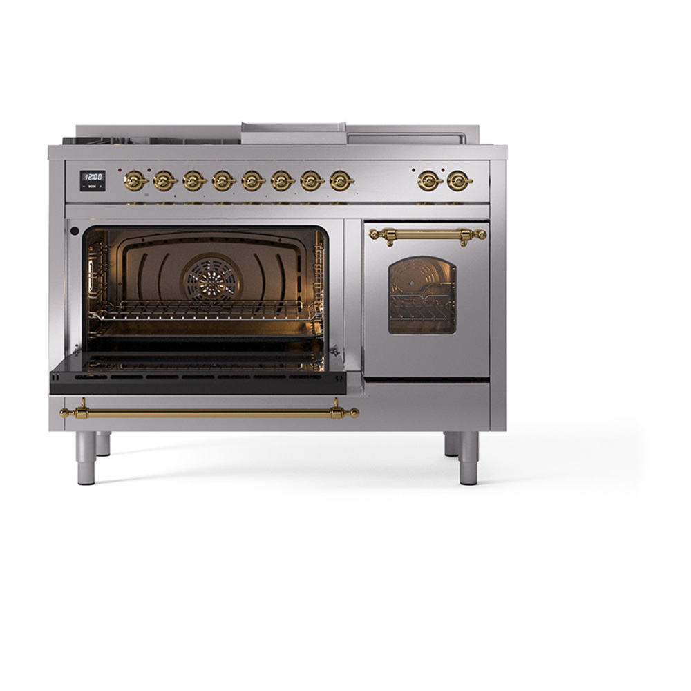 Nostalgie II 48 inch Dual Fuel Range UP48FSNMPSSG