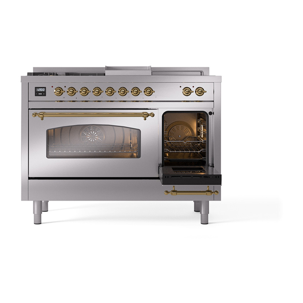 Nostalgie II 48 inch Dual Fuel Range UP48FSNMPSSG