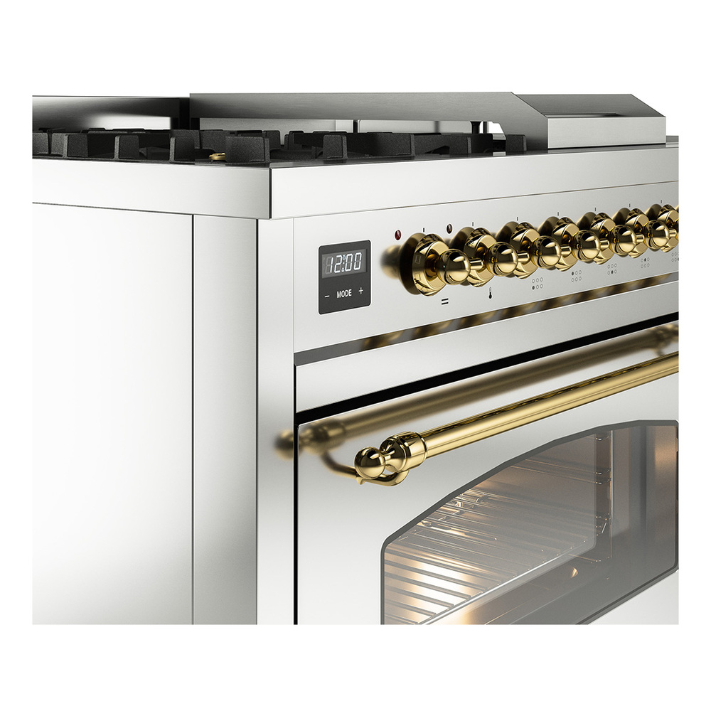 Nostalgie II 48 inch Dual Fuel Range UP48FSNMPSSG
