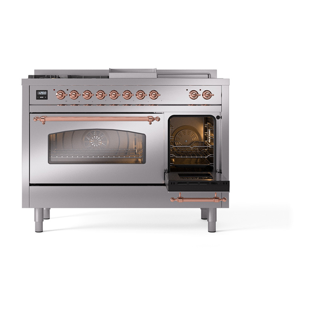 Nostalgie II 48 inch Dual Fuel Range UP48FSNMPSSPLP