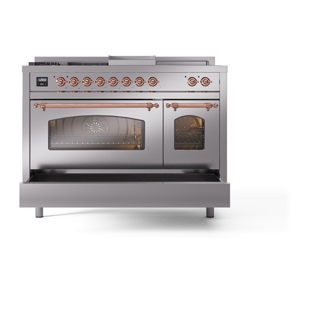 Nostalgie II 48 inch Dual Fuel Range UP48FSNMPSSPLP