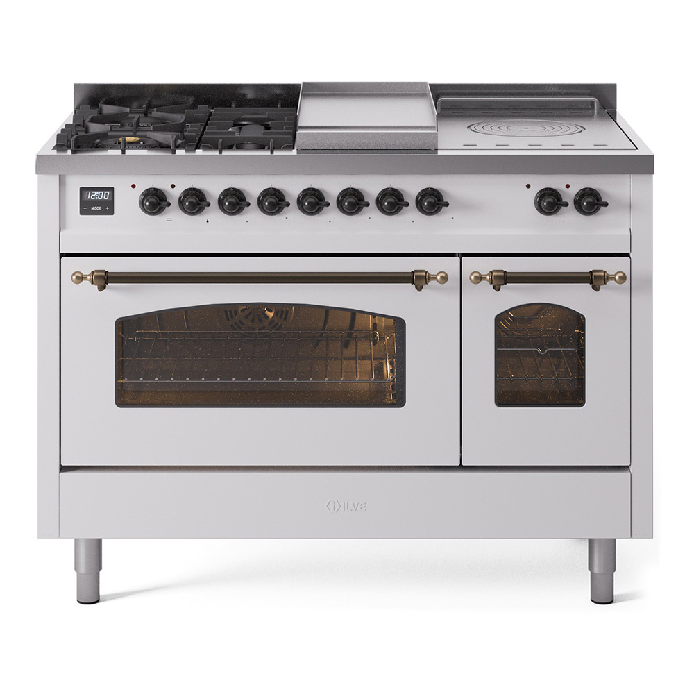 Nostalgie II 48 inch Dual Fuel Range UP48FSNMPWHB