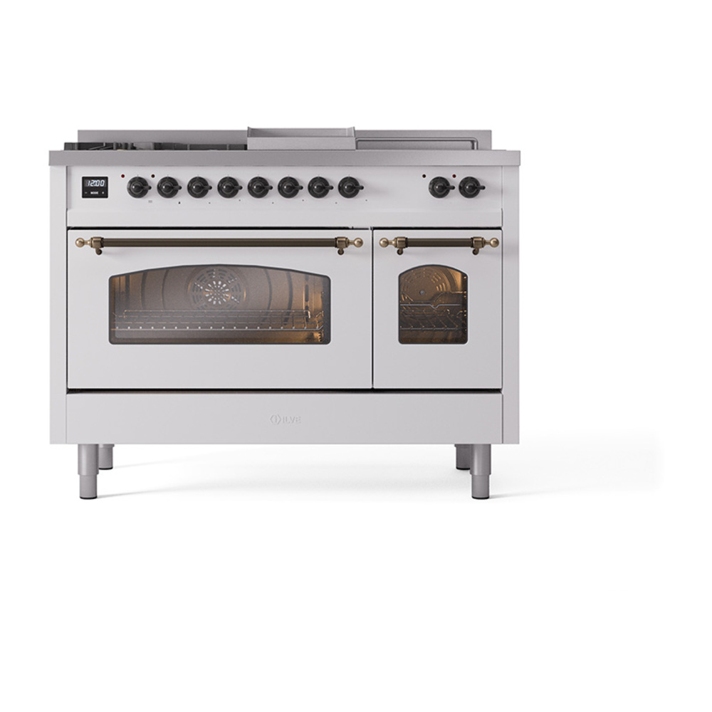 Nostalgie II 48 inch Dual Fuel Range UP48FSNMPWHB