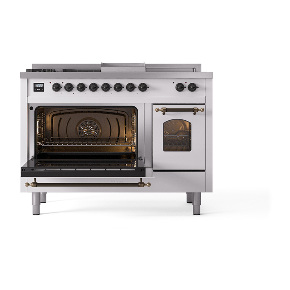 Nostalgie II 48 inch Dual Fuel Range UP48FSNMPWHB