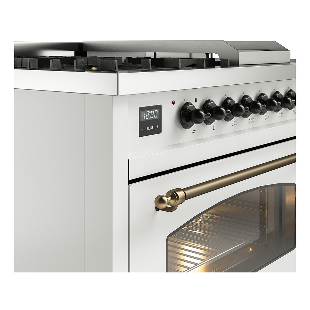 Nostalgie II 48 inch Dual Fuel Range UP48FSNMPWHB
