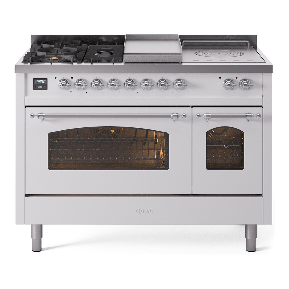 Nostalgie II 48 inch Dual Fuel Range UP48FSNMPWHCLP
