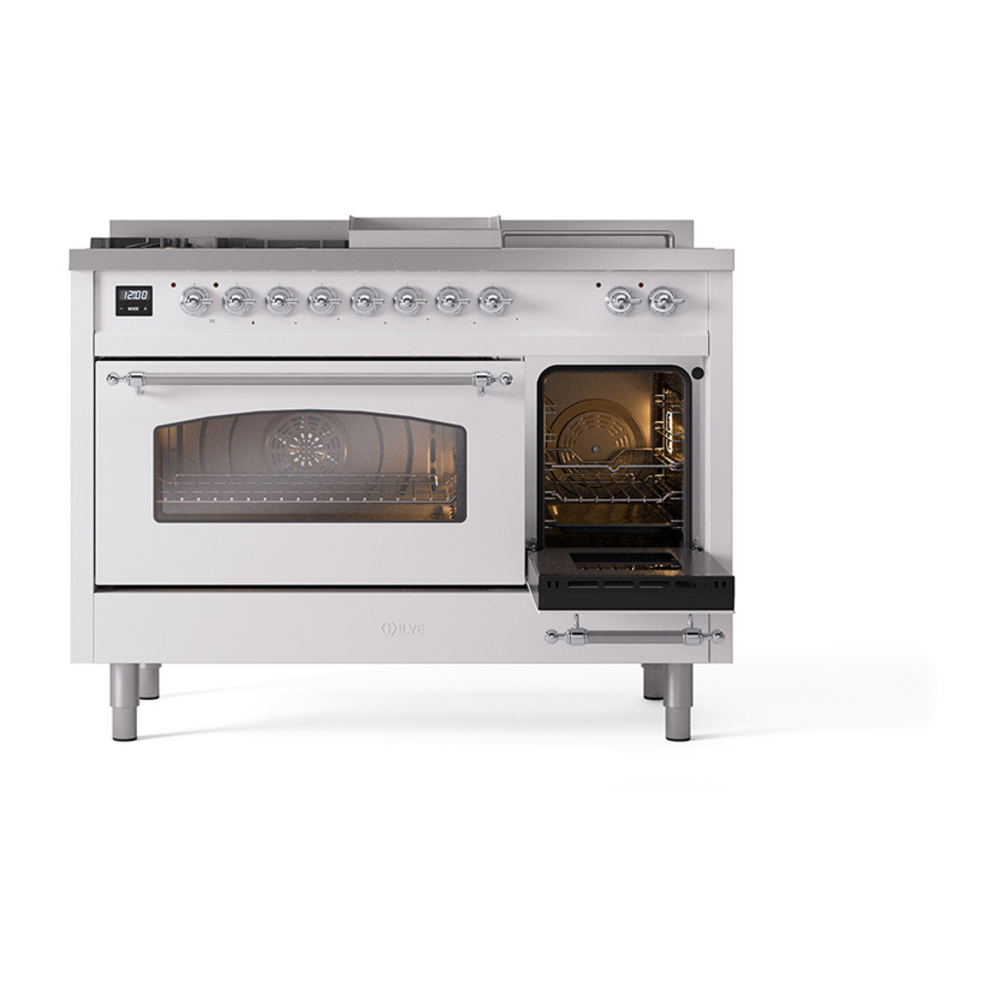 Nostalgie II 48 inch Dual Fuel Range UP48FSNMPWHCLP