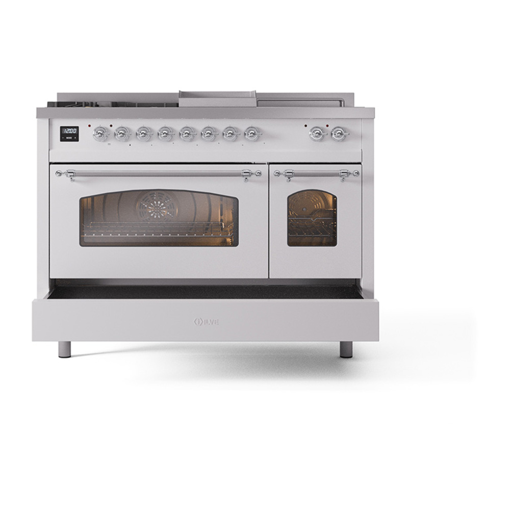Nostalgie II 48 inch Dual Fuel Range UP48FSNMPWHC