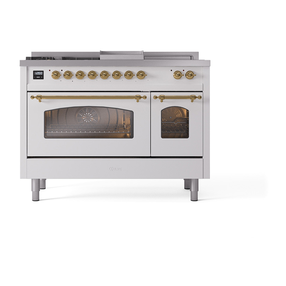 Nostalgie II 48 inch Dual Fuel Range UP48FSNMPWHG