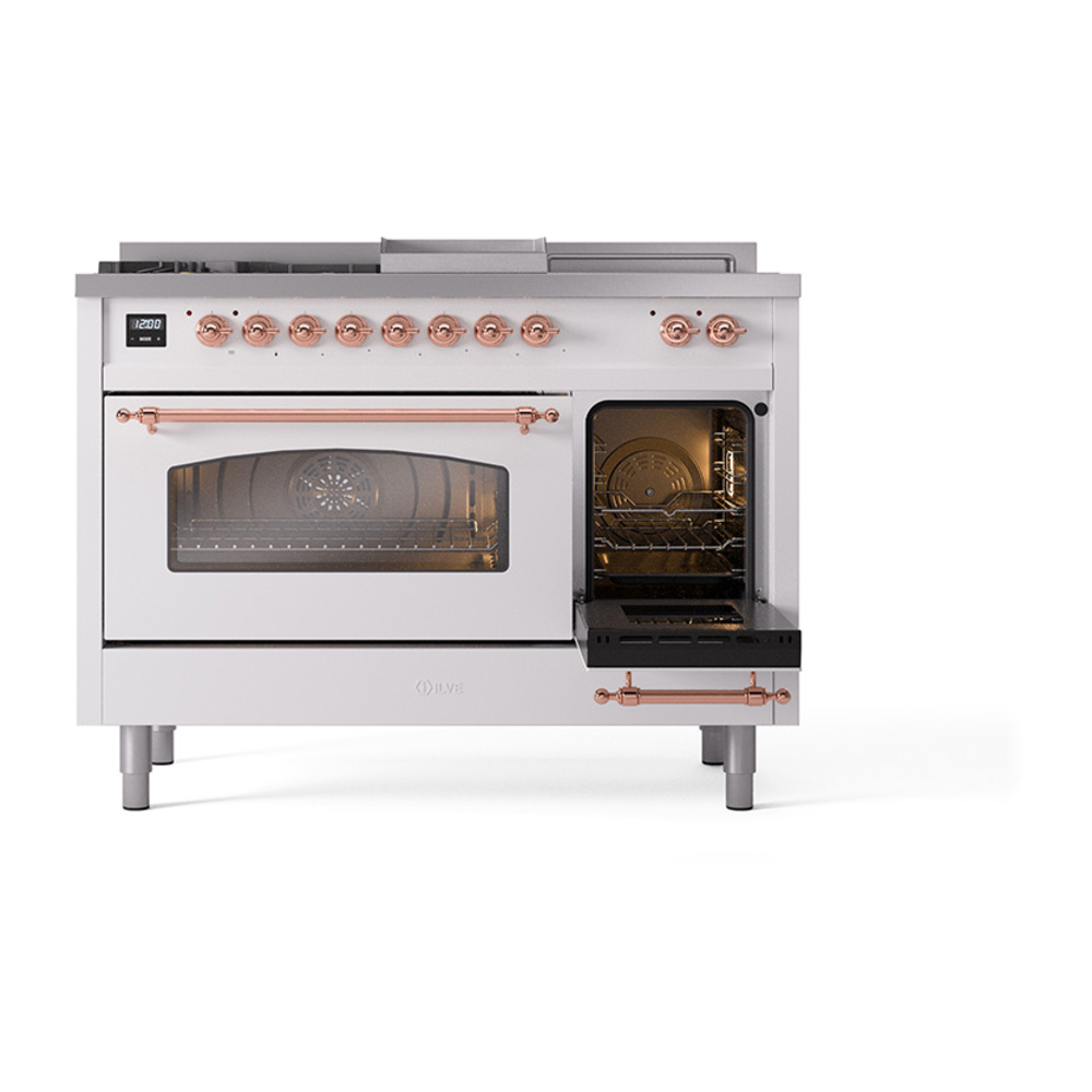 Nostalgie II 48 inch Dual Fuel Range UP48FSNMPWHPLP
