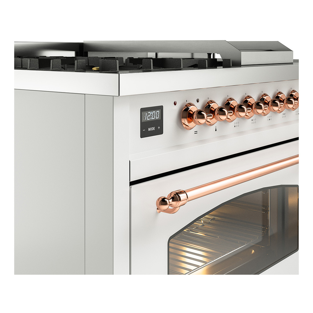 Nostalgie II 48 inch Dual Fuel Range UP48FSNMPWHP