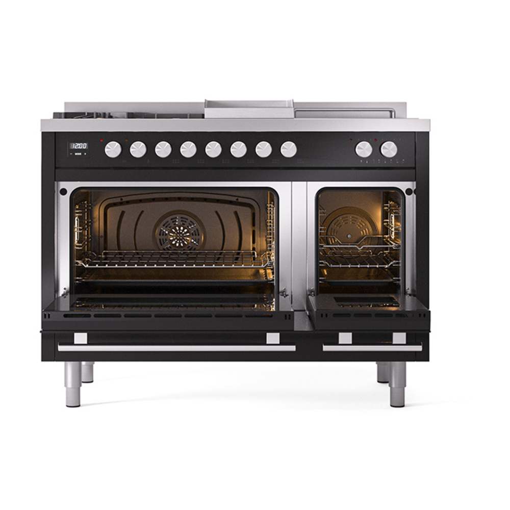 Professional Plus II 48 inch Dual Fuel Range UP48FSQMPBK