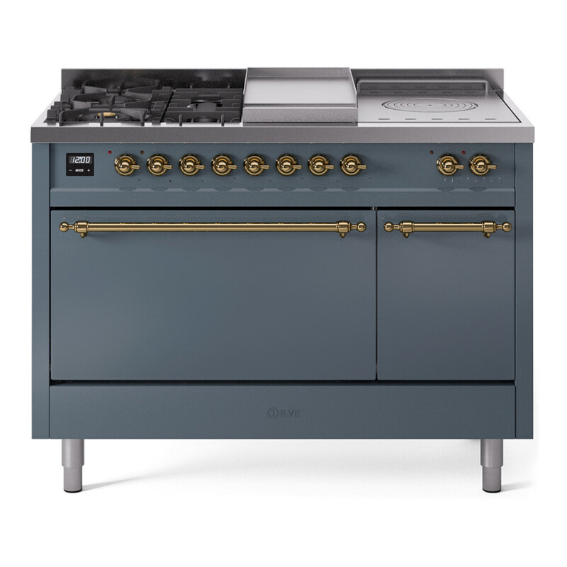 Nostalgie II 48 inch Dual Fuel Range UP48FSQNMPBGGLP