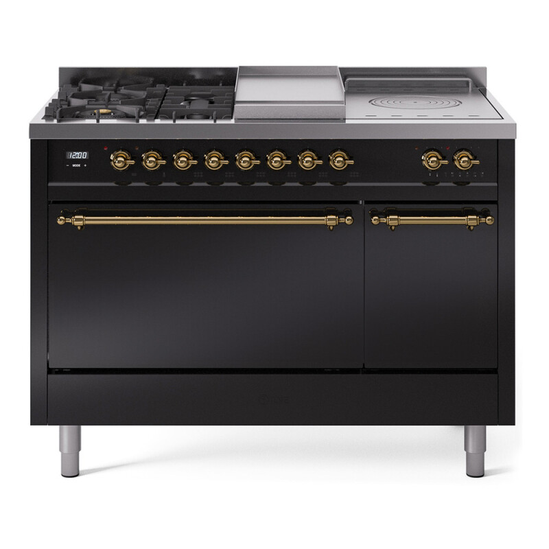 Nostalgie II 48 inch Dual Fuel Range UP48FSQNMPBKG