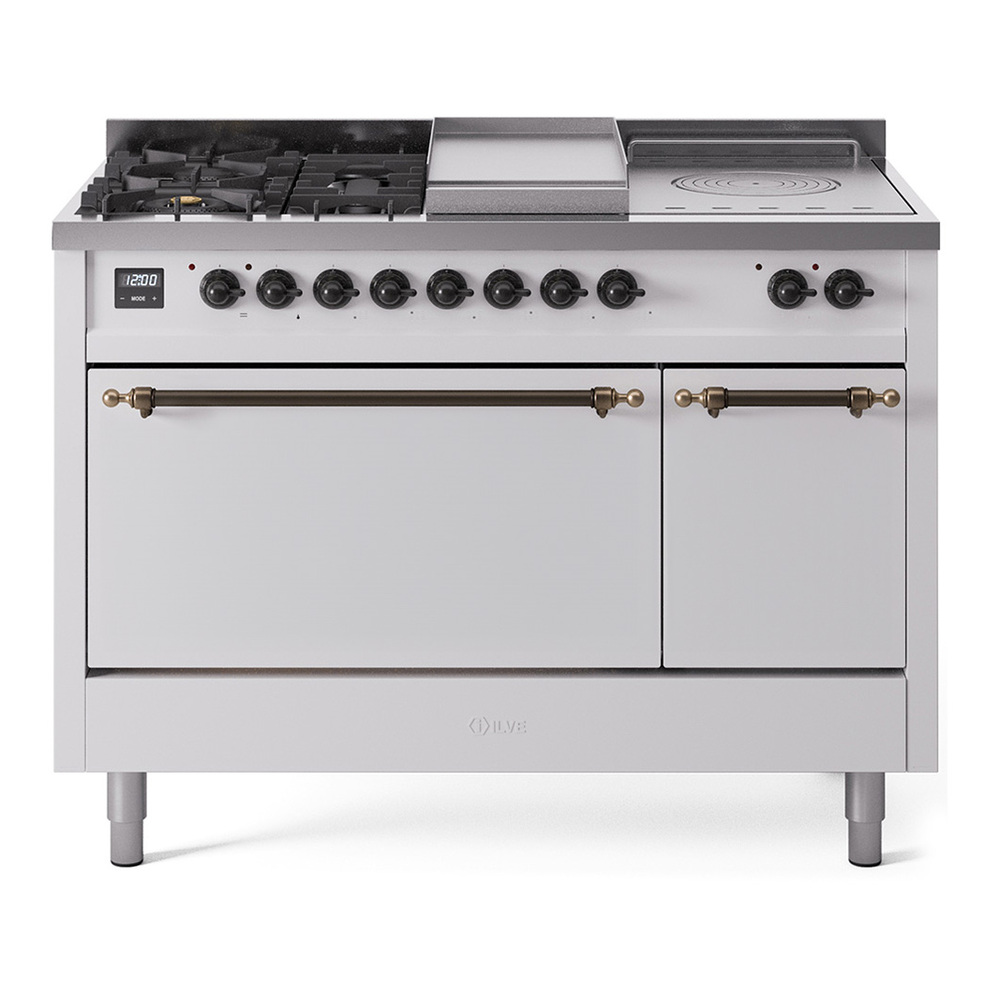 Nostalgie II 48 inch Dual Fuel Range UP48FSQNMPWHB