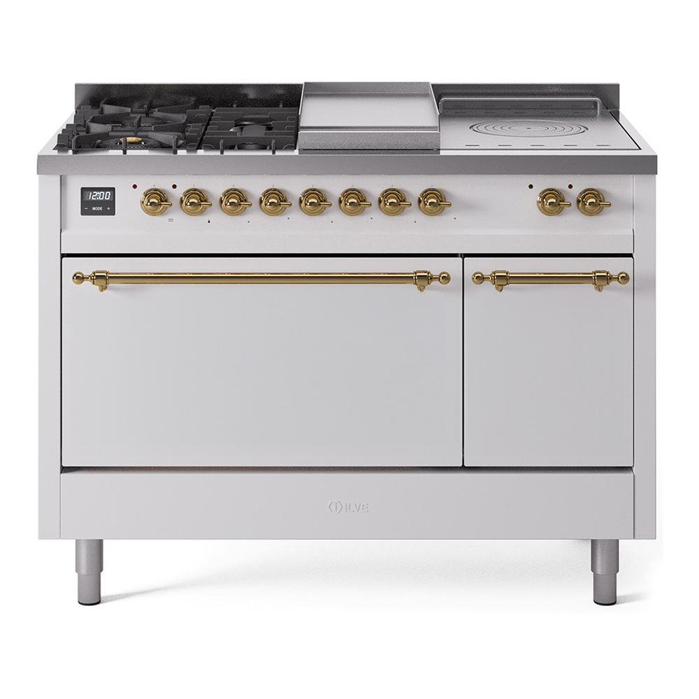 Nostalgie II 48 inch Dual Fuel Range UP48FSQNMPWHGLP