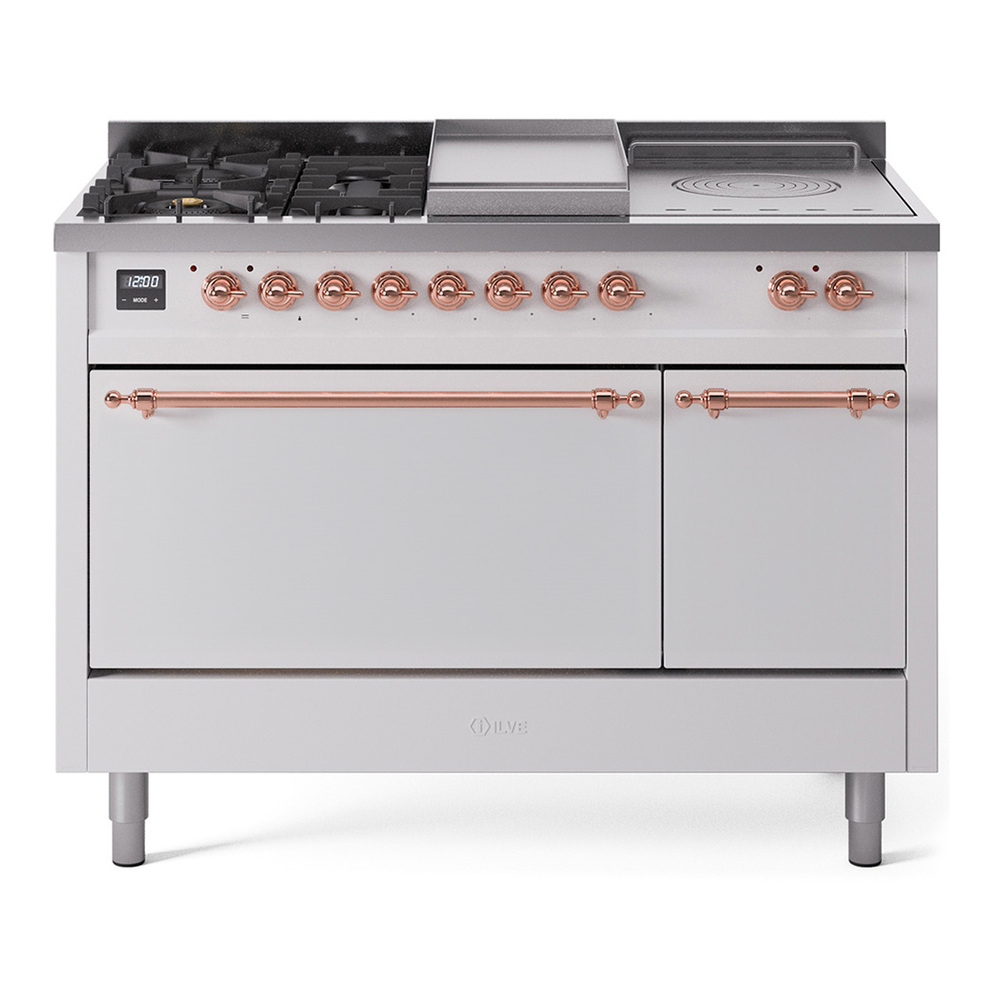 Nostalgie II 48 inch Dual Fuel Range UP48FSQNMPWHPLP