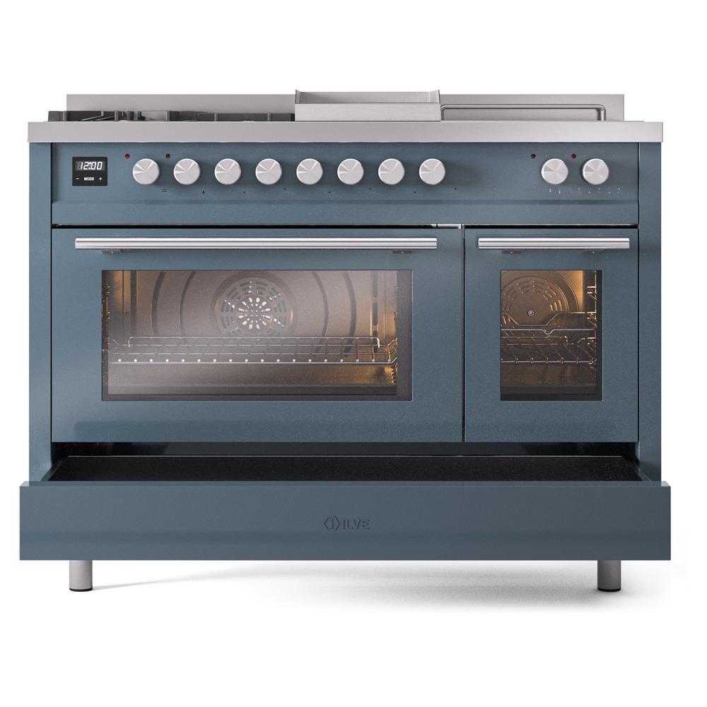 Professional Plus II 48 inch Dual Fuel Range UP48FSWMPBGLP