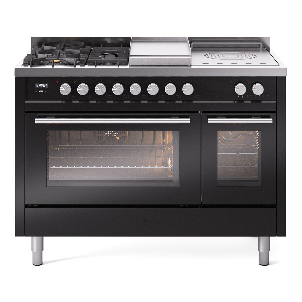 Professional Plus II 48 inch Dual Fuel Range UP48FSWMPBKLP