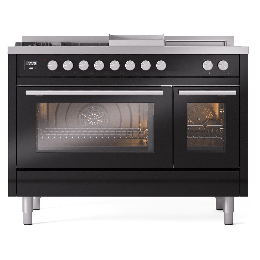 Professional Plus II 48 inch Dual Fuel Range UP48FSWMPBKLP