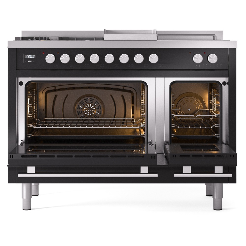 Professional Plus II 48 inch Dual Fuel Range UP48FSWMPBKLP