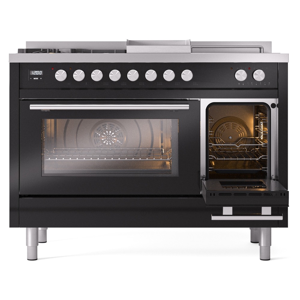 Professional Plus II 48 inch Dual Fuel Range UP48FSWMPBKLP