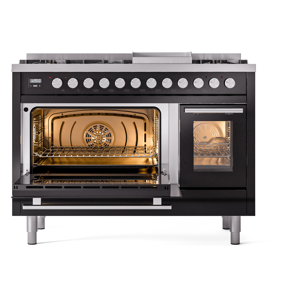 Professional Plus II 48 inch Dual Fuel Range UP48FWMPBK