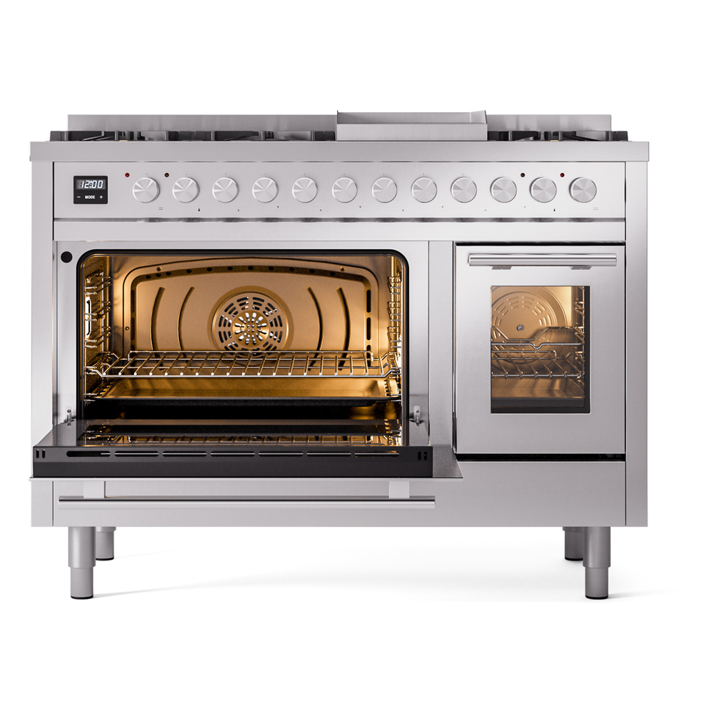 Professional Plus II 48 inch Dual Fuel Range UP48FWMPSSLP