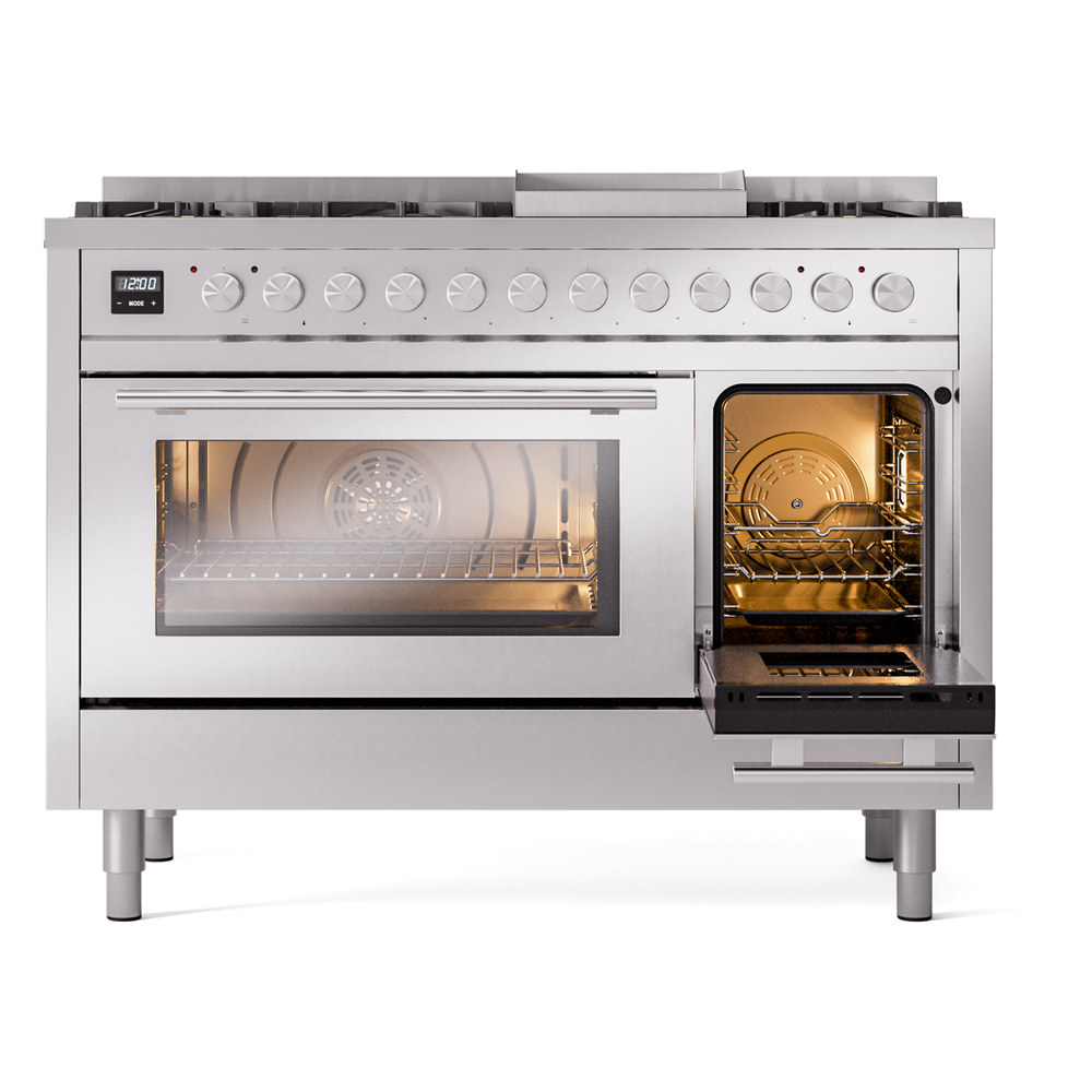 Professional Plus II 48 inch Dual Fuel Range UP48FWMPSSLP