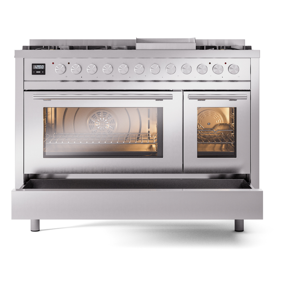 Professional Plus II 48 inch Dual Fuel Range UP48FWMPSS