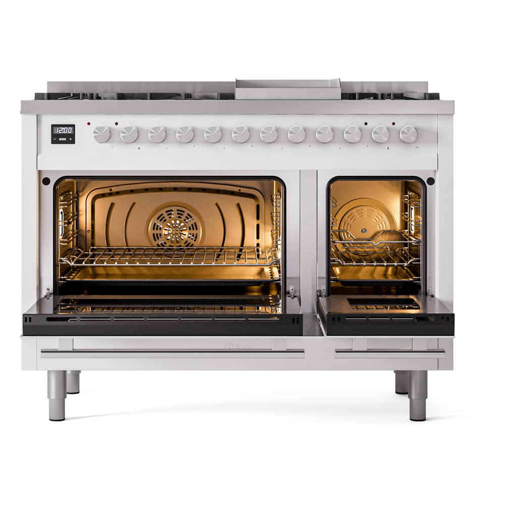 Professional Plus II 48 inch Dual Fuel Range UP48FWMPWH