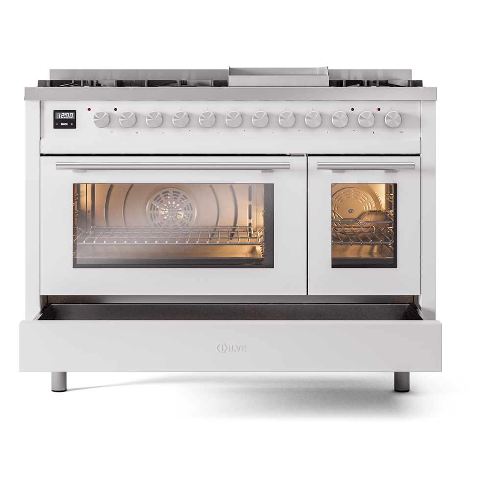 Professional Plus II 48 inch Dual Fuel Range UP48FWMPWH