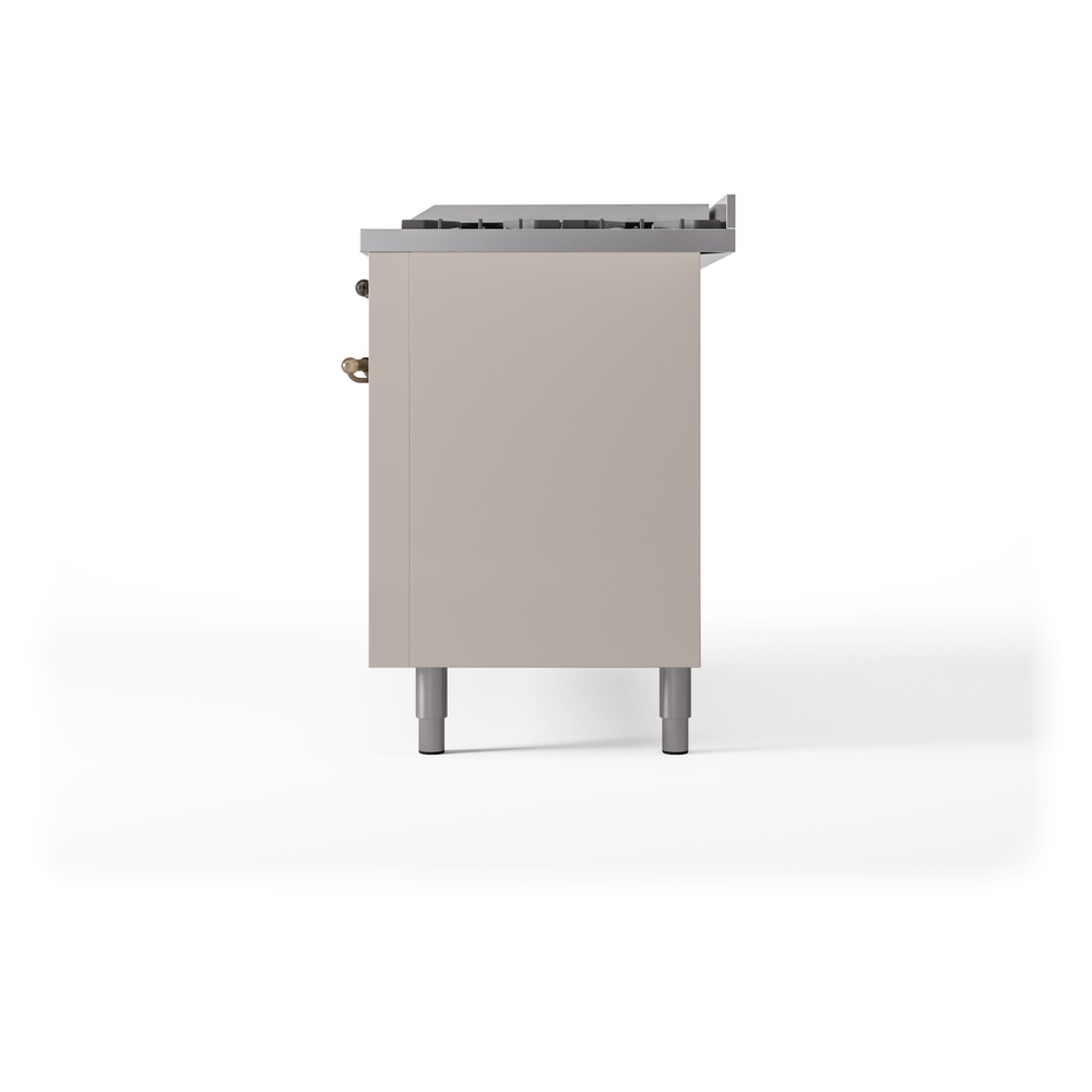 Nostalgie II 60 inch Dual Fuel Range with 5.8 cu. ft. Total Double Oven Capacity UP60FNMPAWBLP
