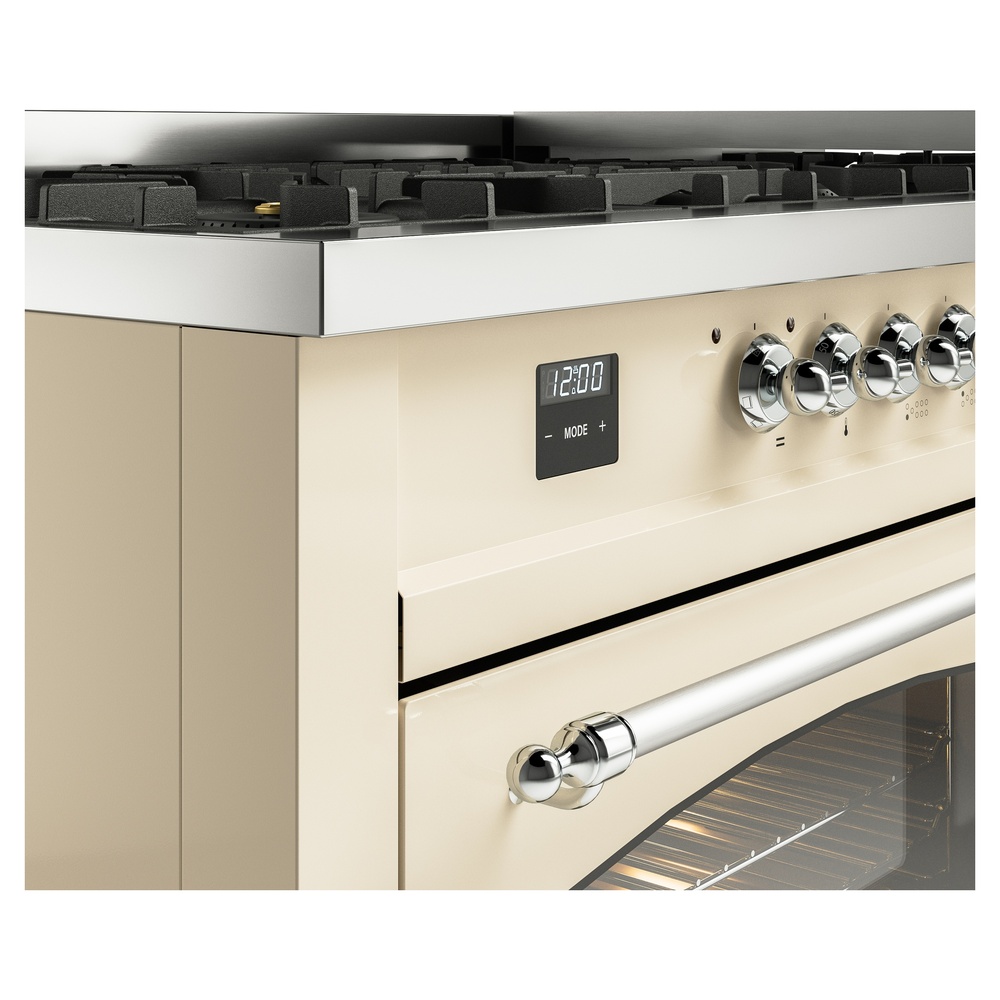Nostalgie II 60 inch Dual Fuel Range with 5.8 cu. ft. Total Double Oven Capacity UP60FNMPAWCLP