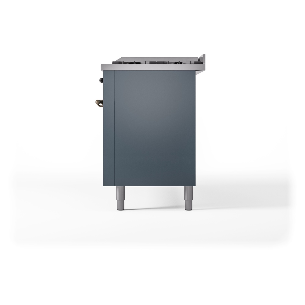 Nostalgie II 60 inch Dual Fuel Range with 5.8 cu. ft. Total Double Oven Capacity UP60FNMPBGB