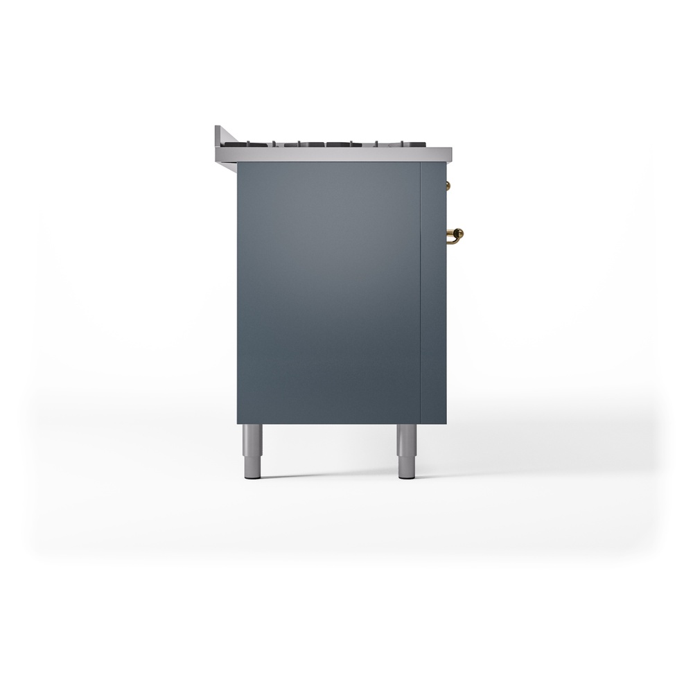 Nostalgie II 60 inch Dual Fuel Range with 5.8 cu. ft. Total Double Oven Capacity UP60FNMPBGG