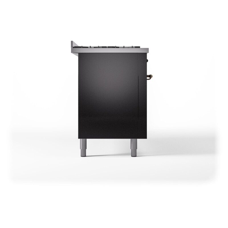 Nostalgie II 60 inch Dual Fuel Range with 5.8 cu. ft. Total Double Oven Capacity UP60FNMPBKB