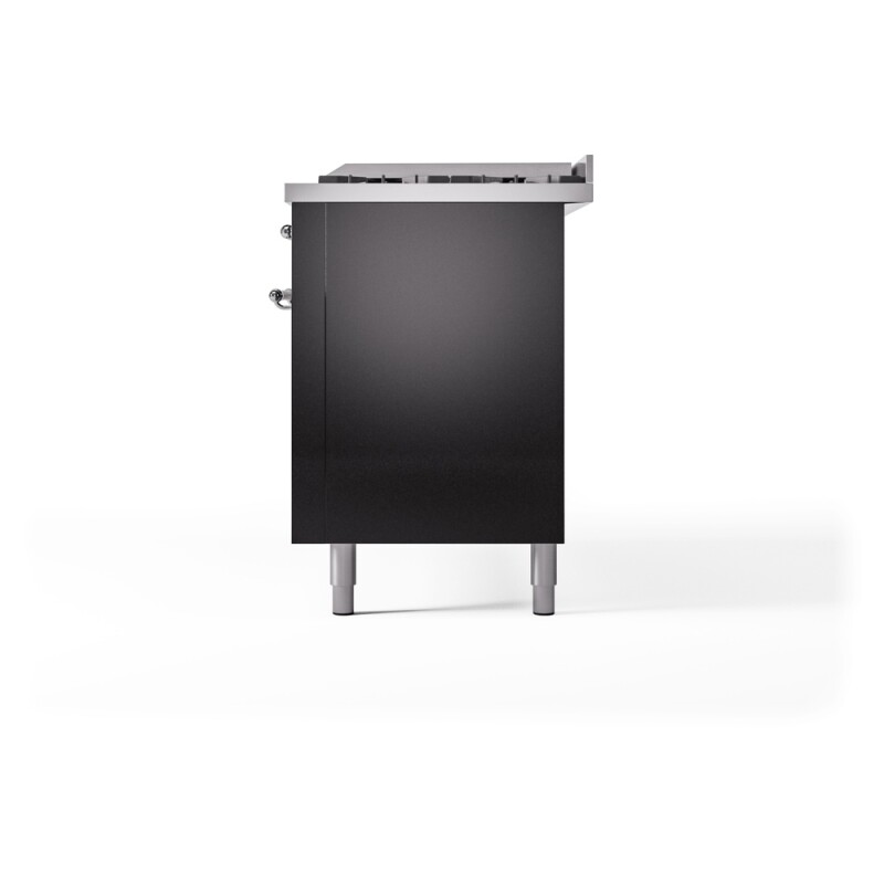 Nostalgie II 60 inch Dual Fuel Range with 5.8 cu. ft. Total Double Oven Capacity UP60FNMPBKCLP